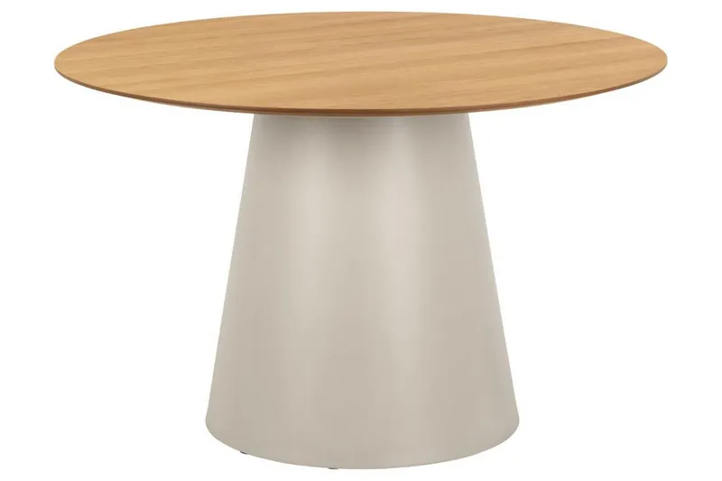 Soli Ruokapöytä 120 cm Pyöreä, Luonnonväri