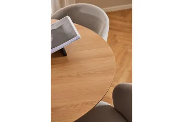 Soli Ruokapöytä 120x120 cm Pyöreä - Luonnonväri - Huonekalut - Pöytä & ruokailuryhmä - Ruokapöydät & keittiön pöydät
