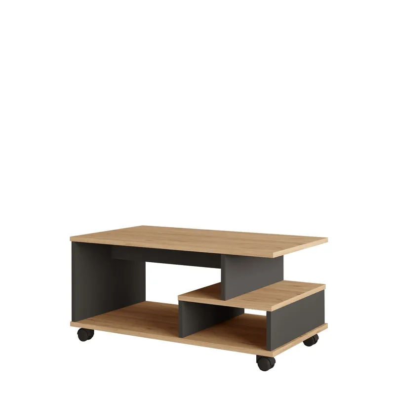 Solven sohvapöytä 90x42,5x51 cm, Oak/Anthracite