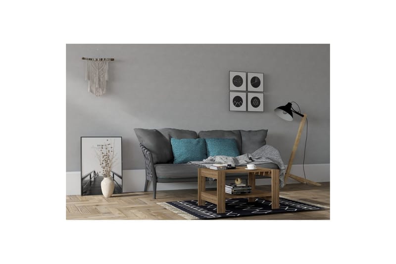 Sorin Sohvapöytä 69,8 cm - Pähkinä - Huonekalut - Pöytä & ruokailuryhmä - Sohvapöytä