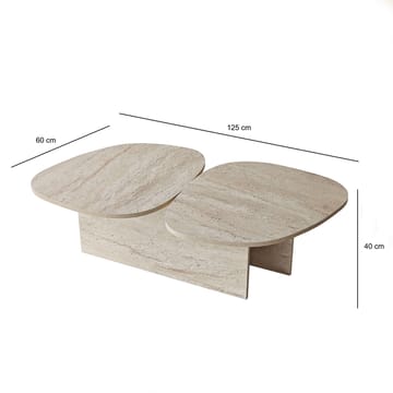 Sovranor sohvapöytä 125 cm - Huonekalut - Pöytä & ruokailuryhmä - Sohvapöytä