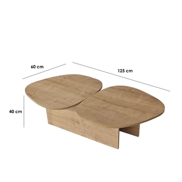 Sovranor sohvapöytä 125 cm - Huonekalut - Pöytä & ruokailuryhmä - Sohvapöytä