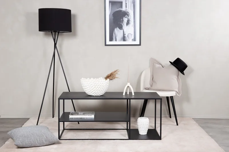 Staal Sohvapöytä 50 cm - Musta - Huonekalut - Pöytä & ruokailuryhmä - Sohvapöytä