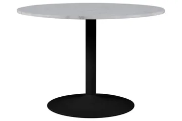 Stabby Ruokapöytä 110x110 cm Pyöreä - Valkoinen - Huonekalut - Pöytä & ruokailuryhmä - Ruokapöydät & keittiön pöydät