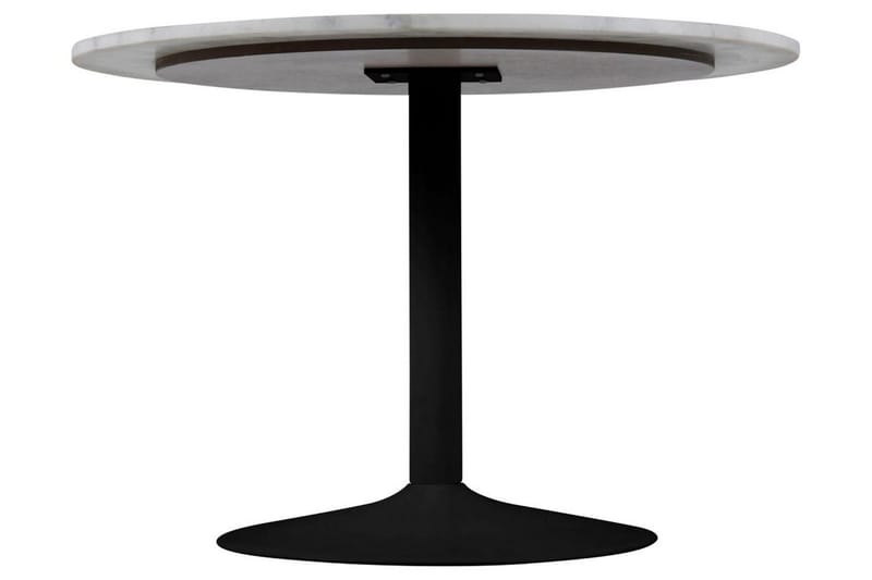 Stabby Ruokapöytä 110x110 cm Pyöreä - Valkoinen - Huonekalut - Pöytä & ruokailuryhmä - Ruokapöydät & keittiön pöydät