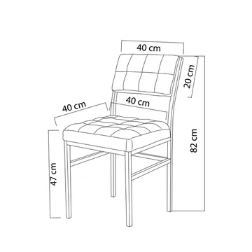 Stedum ruokailuryhmä pöytä 70 cm + 2 tuolia - Huonekalut - Pöytä & ruokailuryhmä - Ruokailuryhmä