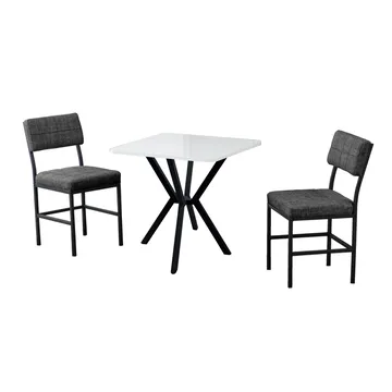Stedum ruokailuryhmä pöytä 70 cm + 2 tuolia - Huonekalut - Pöytä & ruokailuryhmä - Ruokailuryhmä