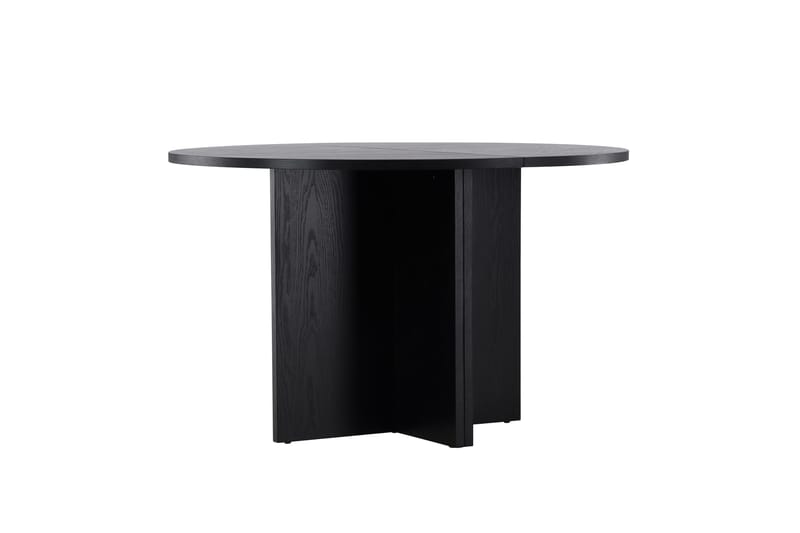 Strada Ruokapöytä 120 cm Suorakulmainen - Musta - Huonekalut - Pöytä & ruokailuryhmä - Ruokapöydät & keittiön pöydät