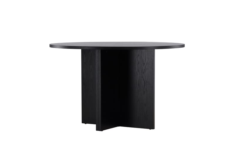 Strada Ruokapöytä 120 cm Suorakulmainen - Musta - Huonekalut - Pöytä & ruokailuryhmä - Ruokapöydät & keittiön pöydät