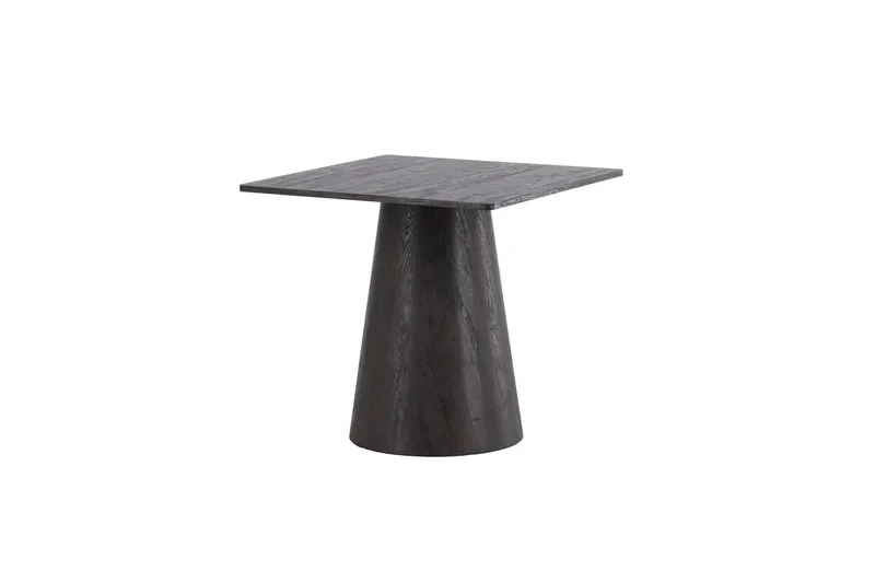 Suorakulmainen ruokapöytä Lanzi, Musta