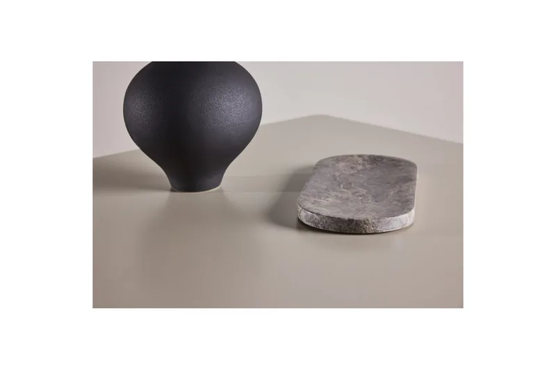 Suorakulmainen ruokapöytä Lanzi - Valkoinen - Huonekalut - Pöytä & ruokailuryhmä - Ruokapöydät & keittiön pöydät