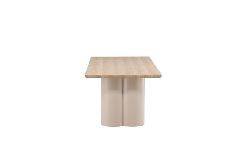 Suorakulmainen ruokapöytä Olivia - beige, 210x100x75 - Huonekalut - Pöytä & ruokailuryhmä - Ruokapöydät & keittiön pöydät