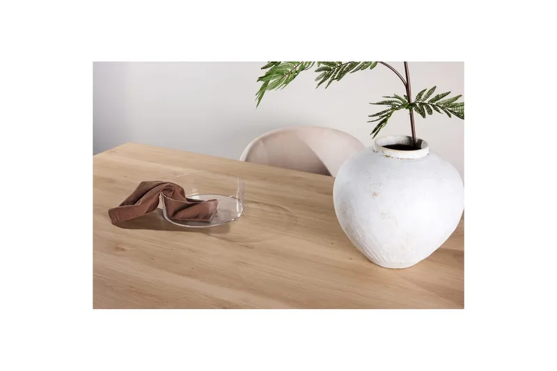 Suorakulmainen ruokapöytä Olivia - beige, 210x100x75 - Huonekalut - Pöytä & ruokailuryhmä - Ruokapöydät & keittiön pöydät