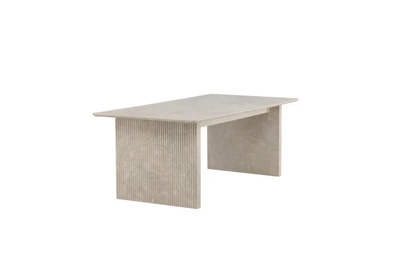 Suorakulmainen ruokapöytä Vail - Huonekalut - Pöytä & ruokailuryhmä - Ruokapöydät & keittiön pöydät