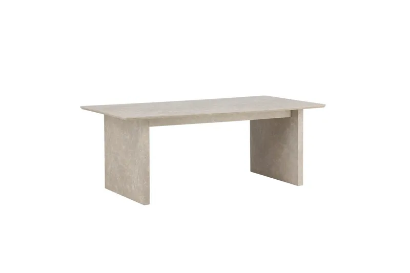 Suorakulmainen ruokapöytä Vail - Huonekalut - Pöytä & ruokailuryhmä - Ruokapöydät & keittiön pöydät