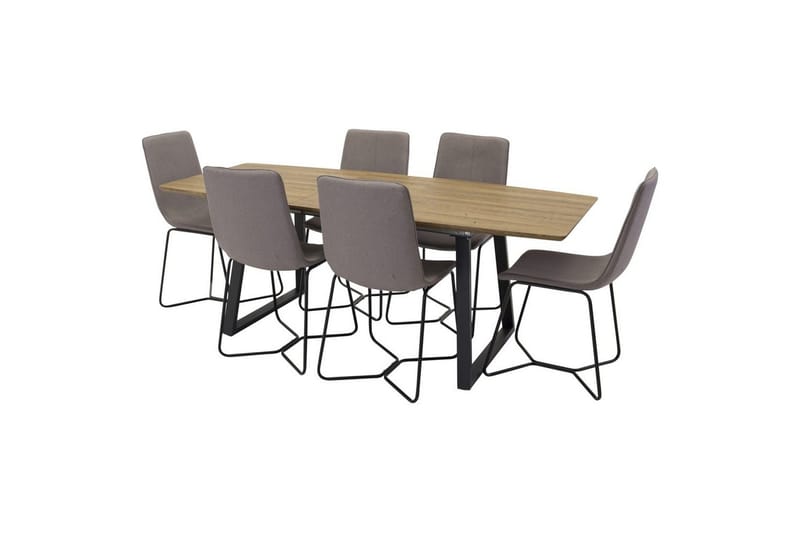 Suorakulmainen ruokaryhmä Inca, X - Huonekalut - Pöytä & ruokailuryhmä - Ruokailuryhmä