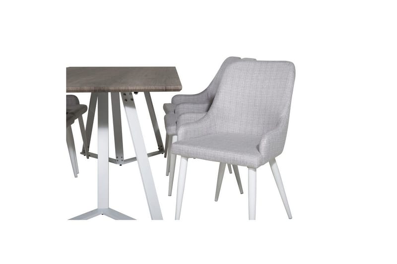 Suorakulmainen ruokaryhmä Marina, Plaza - Huonekalut - Pöytä & ruokailuryhmä - Ruokailuryhmä