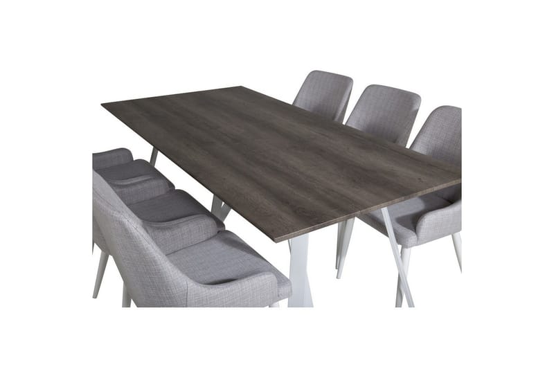 Suorakulmainen ruokaryhmä Marina, Plaza - Huonekalut - Pöytä & ruokailuryhmä - Ruokailuryhmä