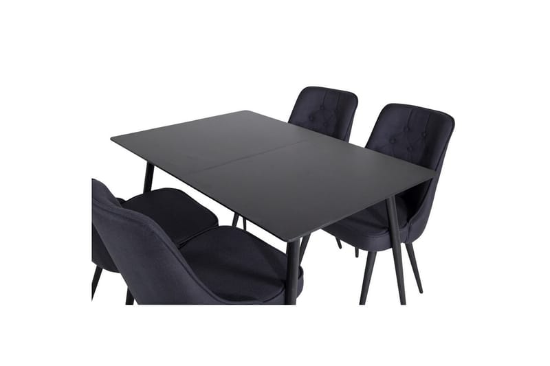 Suorakulmainen ruokaryhmä Silar, Velvet Deluxe - Huonekalut - Pöytä & ruokailuryhmä - Ruokailuryhmä