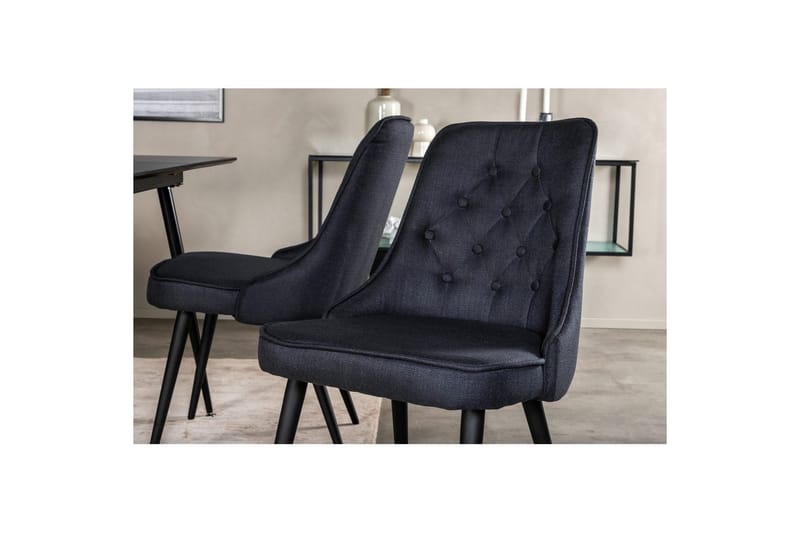 Suorakulmainen ruokaryhmä Silar, Velvet Deluxe - Huonekalut - Pöytä & ruokailuryhmä - Ruokailuryhmä