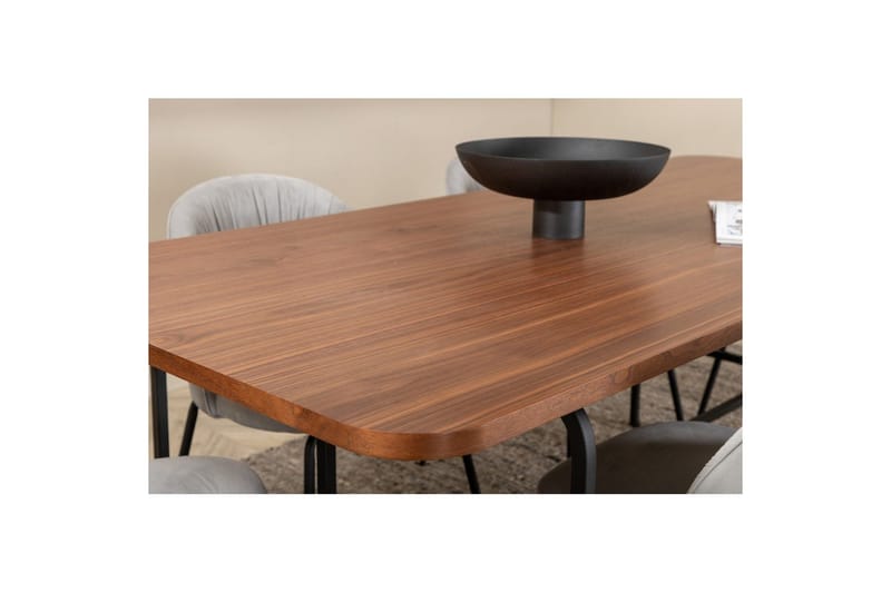 Suorakulmainen ruokaryhmä Uno, Wrinkles - Huonekalut - Pöytä & ruokailuryhmä - Ruokailuryhmä