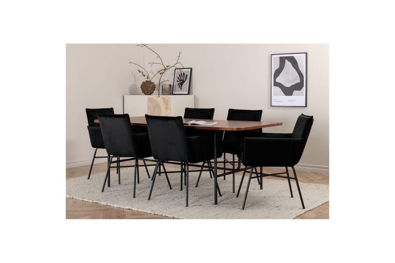 Suorakulmainen ruokaryhmä Uno, Petra - Huonekalut - Pöytä & ruokailuryhmä - Ruokailuryhmä