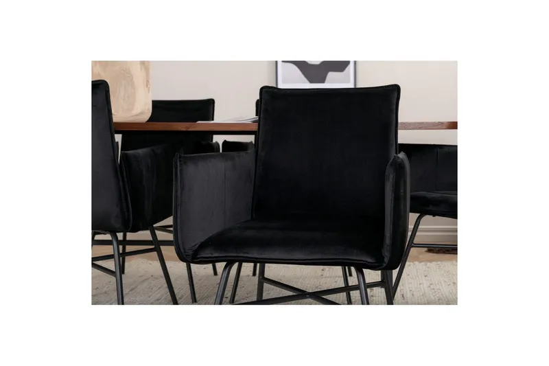 Suorakulmainen ruokaryhmä Uno, Petra - Huonekalut - Pöytä & ruokailuryhmä - Ruokailuryhmä