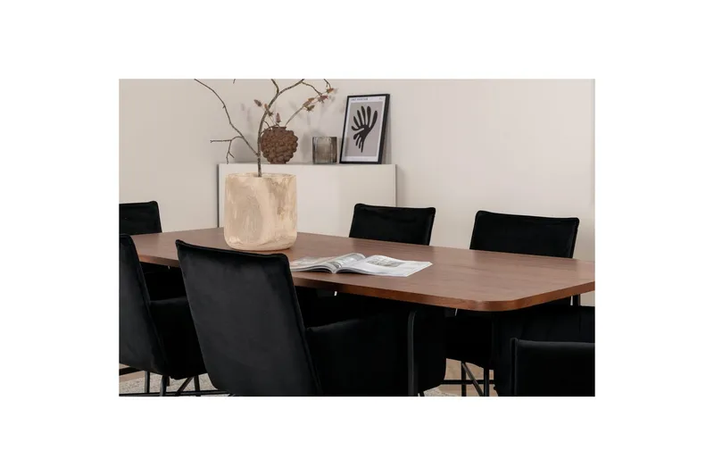 Suorakulmainen ruokaryhmä Uno, Petra - Huonekalut - Pöytä & ruokailuryhmä - Ruokailuryhmä