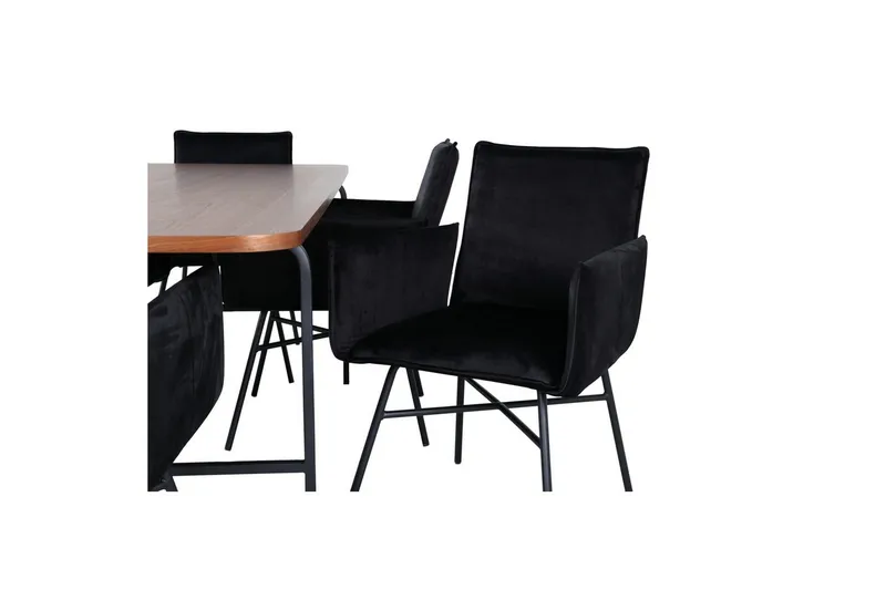 Suorakulmainen ruokaryhmä Uno, Petra - Huonekalut - Pöytä & ruokailuryhmä - Ruokailuryhmä