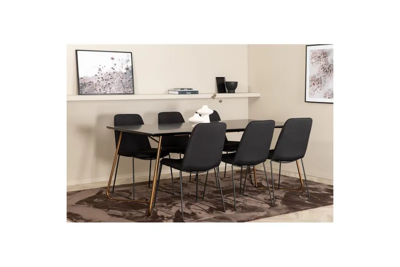 Suorakulmainen ruokaryhmä Petra, Muce - Huonekalut - Pöytä & ruokailuryhmä - Ruokailuryhmä