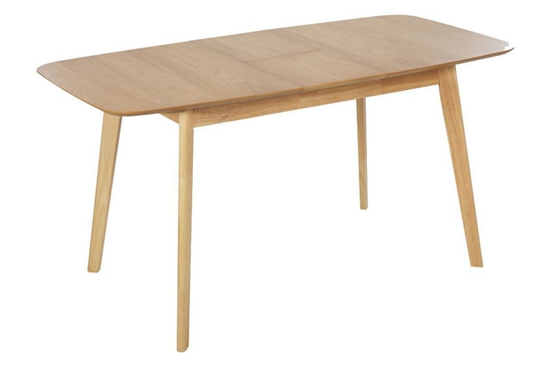 Taber Ruokapöytä Jatkettava 120-150x75 cm - Vaalean Ruskea - Huonekalut - Pöytä & ruokailuryhmä - Ruokapöydät & keittiön pöydät