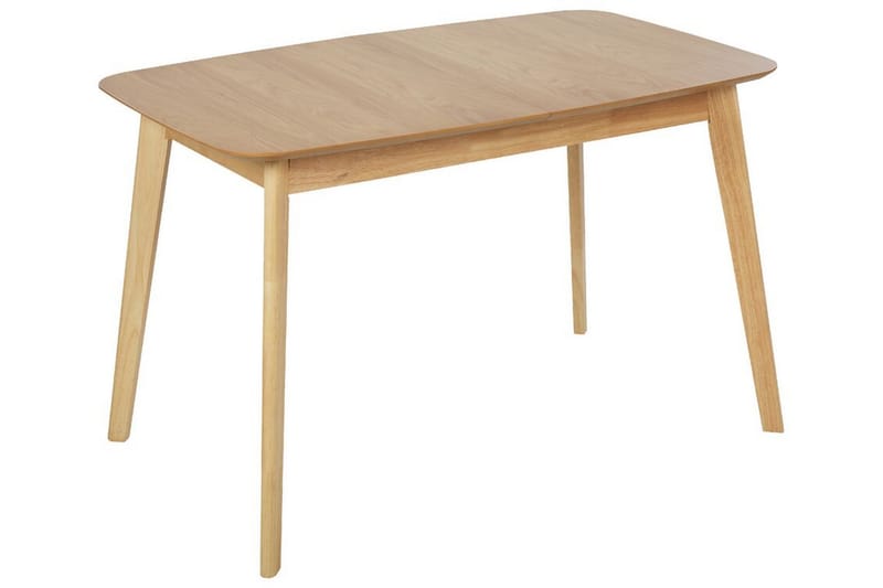Taber Ruokapöytä Jatkettava 120-150x75 cm - Vaalean Ruskea - Huonekalut - Pöytä & ruokailuryhm�ä - Ruokapöydät & keittiön pöydät