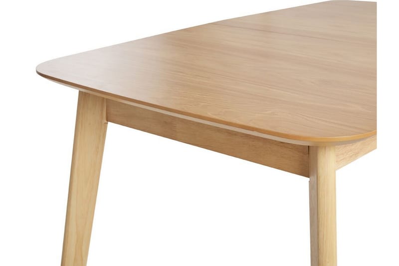Taber Ruokapöytä Jatkettava 120-150x75 cm - Vaalean Ruskea - Huonekalut - Pöytä & ruokailuryhmä - Ruokapöydät & keittiön pöydät