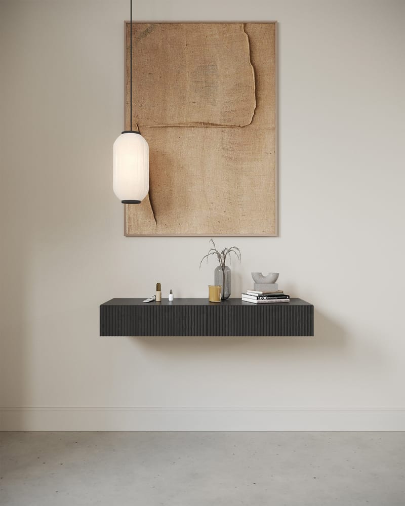 Takayo Peilipöytä 110 cm - Musta - Huonekalut - Pöytä & ruokailuryhmä - Meikki- & kampauspöydät