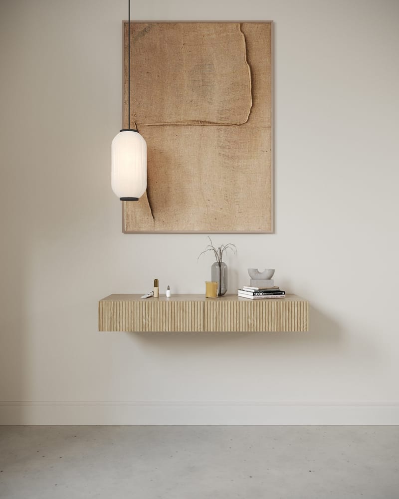 Takayo Peilipöytä 110 cm - Tammi - Huonekalut - Pöytä & ruokailuryhmä - Meikki- & kampauspöydät