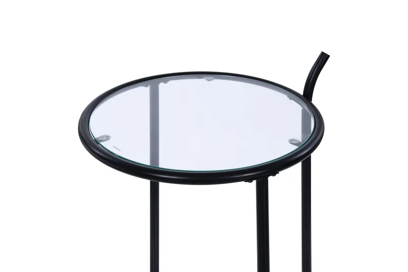 Juomavaunu Agnekil - Musta - Huonekalut - Pöytä & ruokailuryhmä - Tarjoiluvaunu - Tarjoiluvaunut