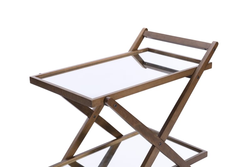 Juomavaunu Erydence - Luonnonväri - Huonekalut - Pöytä & ruokailuryhmä - Tarjoiluvaunu - Tarjoiluvaunut