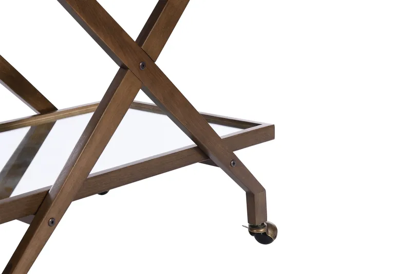 Juomavaunu Erydence - Luonnonväri - Huonekalut - Pöytä & ruokailuryhmä - Tarjoiluvaunu - Tarjoiluvaunut