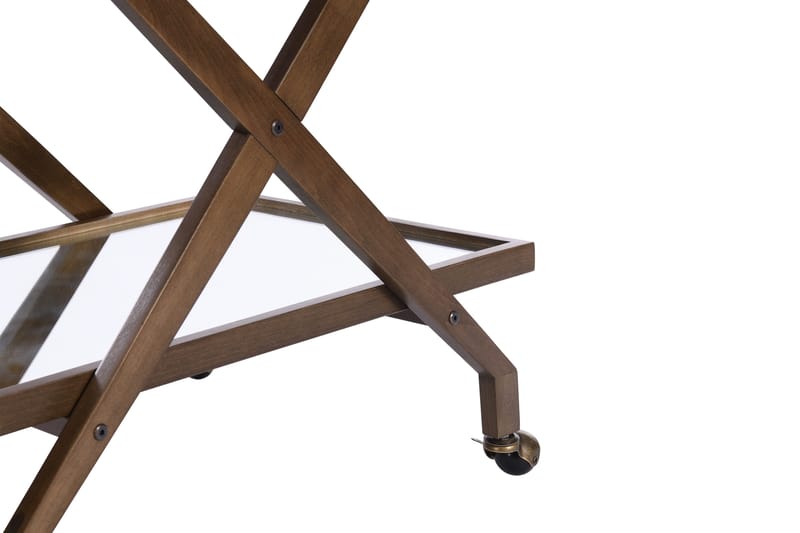 Juomavaunu Erydence - Luonnonväri - Huonekalut - Pöytä & ruokailuryhmä - Tarjoiluvaunu - Tarjoiluvaunut