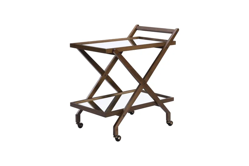 Juomavaunu Erydence - Luonnonväri - Huonekalut - Pöytä & ruokailuryhmä - Tarjoiluvaunu - Tarjoiluvaunut