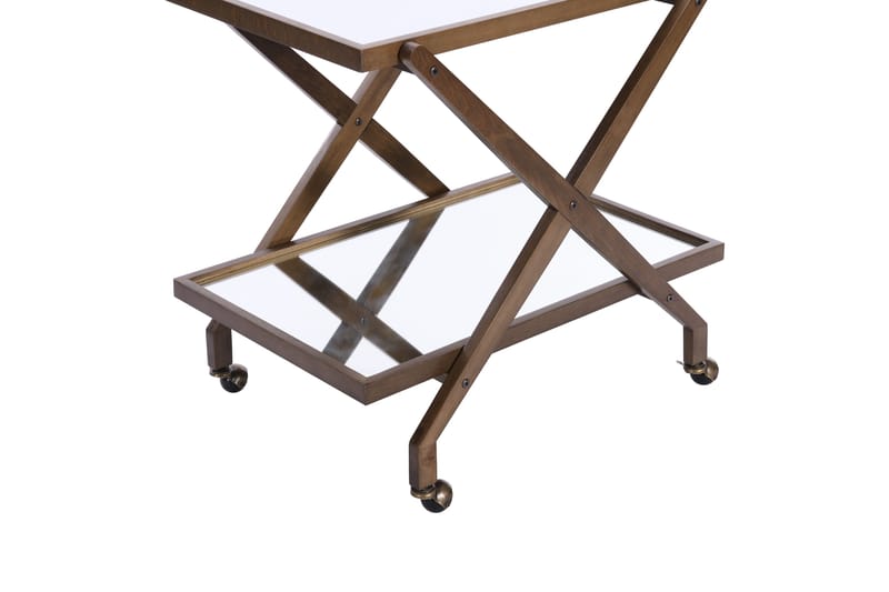 Juomavaunu Erydence - Luonnonväri - Huonekalut - Pöytä & ruokailuryhmä - Tarjoiluvaunu - Tarjoiluvaunut