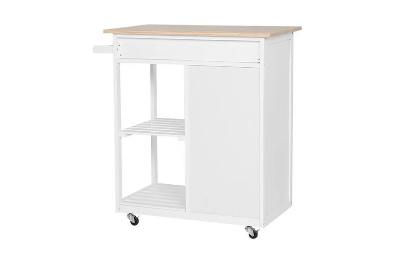 ServeringsPöytä Suong - Valkoinen - Huonekalut - Pöytä & ruokailuryhmä - Tarjoiluvaunu - Tarjoiluvaunut