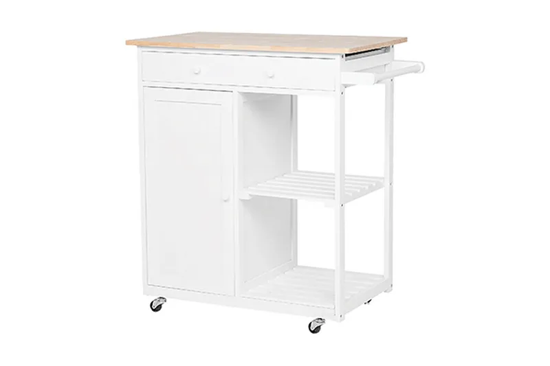 ServeringsPöytä Suong - Valkoinen - Huonekalut - Pöytä & ruokailuryhmä - Tarjoiluvaunu - Tarjoiluvaunut