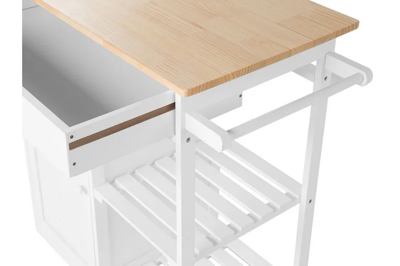 ServeringsPöytä Suong - Valkoinen - Huonekalut - Pöytä & ruokailuryhmä - Tarjoiluvaunu - Tarjoiluvaunut