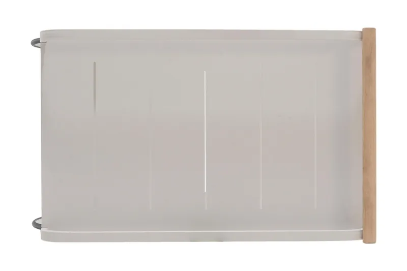 Tarjoilupöytä Portals 92 cm - Valkoinen/Puu - Huonekalut - Pöytä & ruokailuryhmä - Tarjoiluvaunu - Tarjoiluvaunut