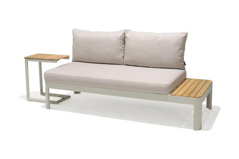 Tarjoilupöytä Portals 92 cm - Valkoinen/Puu - Huonekalut - Pöytä & ruokailuryhmä - Tarjoiluvaunu - Tarjoiluvaunut