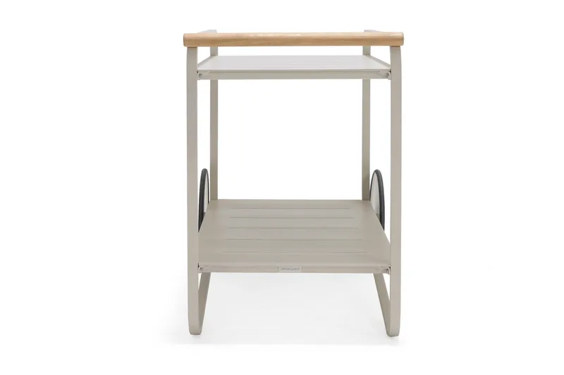 Tarjoilupöytä Portals 92 cm - Valkoinen/Puu - Huonekalut - Pöytä & ruokailuryhmä - Tarjoiluvaunu - Tarjoiluvaunut