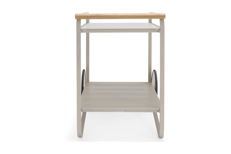 Tarjoilupöytä Portals 92 cm - Valkoinen/Puu - Huonekalut - Pöytä & ruokailuryhmä - Tarjoiluvaunu - Tarjoiluvaunut