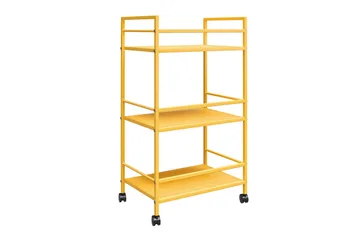 Tarjoiluvaunu Cache 43x29 cm Keltainen - Novogratz - Huonekalut - Pöytä & ruokailuryhmä - Tarjoiluvaunu - Tarjoiluvaunut