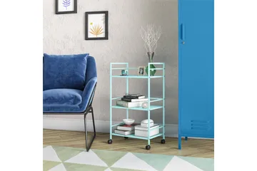 Tarjoiluvaunu Cache 43x29 cm Minttu - Novogratz - Huonekalut - Pöytä & ruokailuryhmä - Tarjoiluvaunu - Tarjoiluvaunut